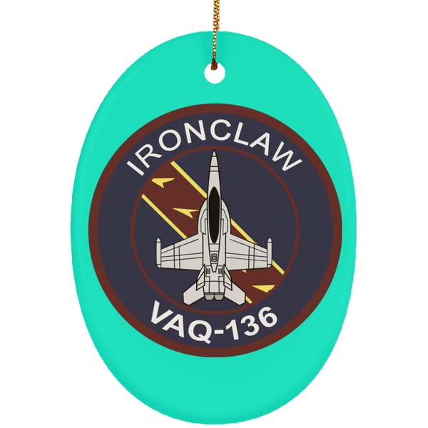 VAQ 136 5 Ornament - Oval