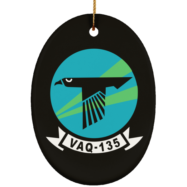 VAQ 135 1 Ornament - Oval