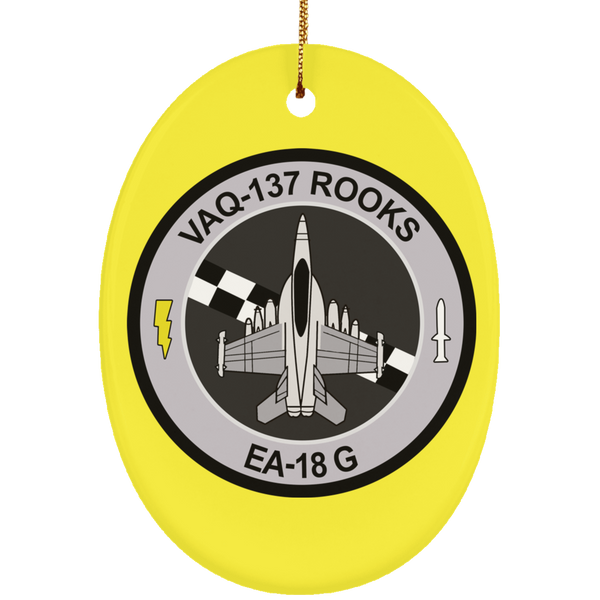 VAQ 137 5 Ornament - Oval