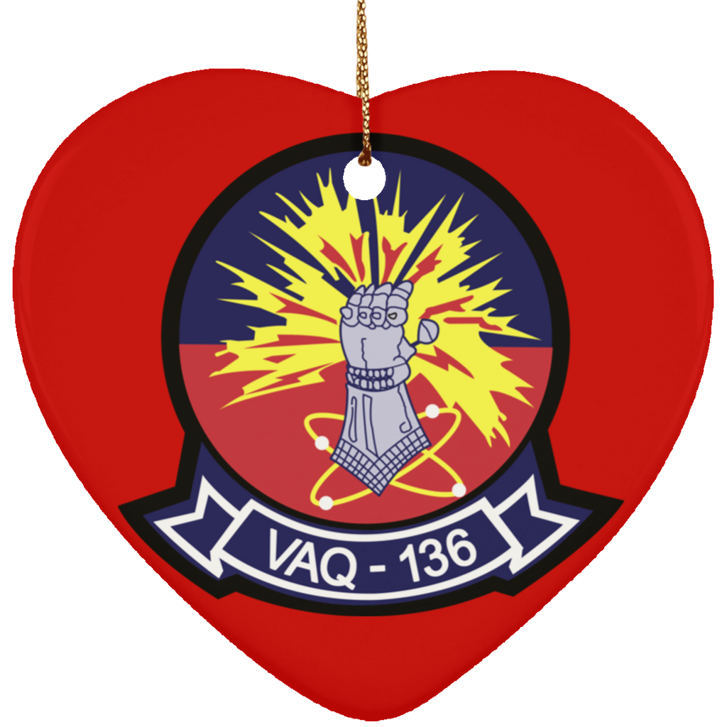 VAQ 136 4 Ornament - Heart
