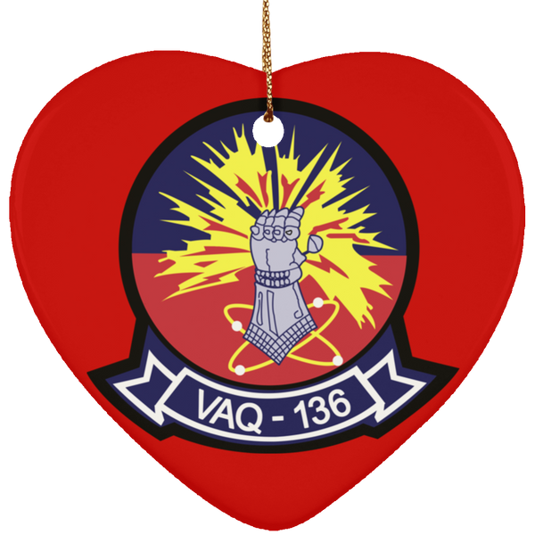 VAQ 136 4 Ornament - Heart