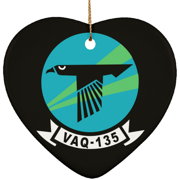 VAQ 135 1 Ornament- Heart