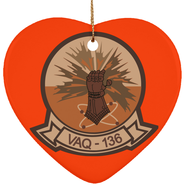 VAQ 136 2 Ornament - Heart