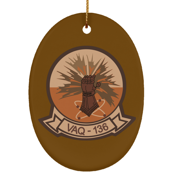 VAQ 136 2 Ornament - Oval