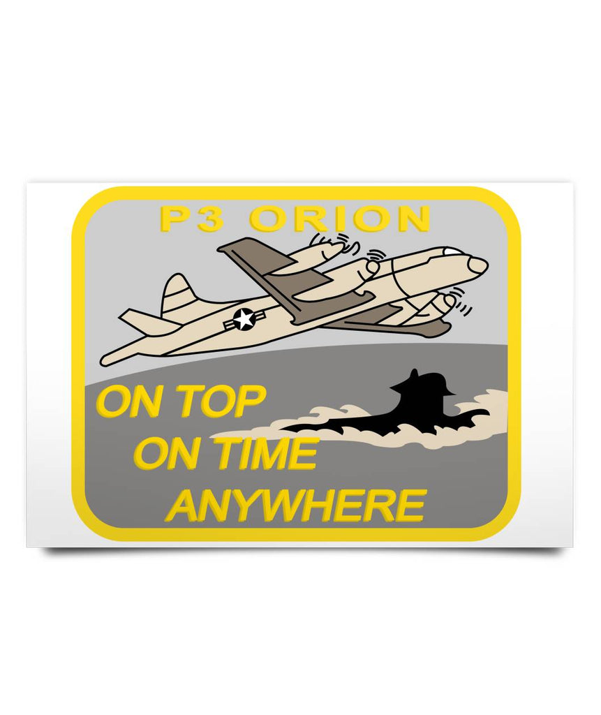 P-3 On Top Poster