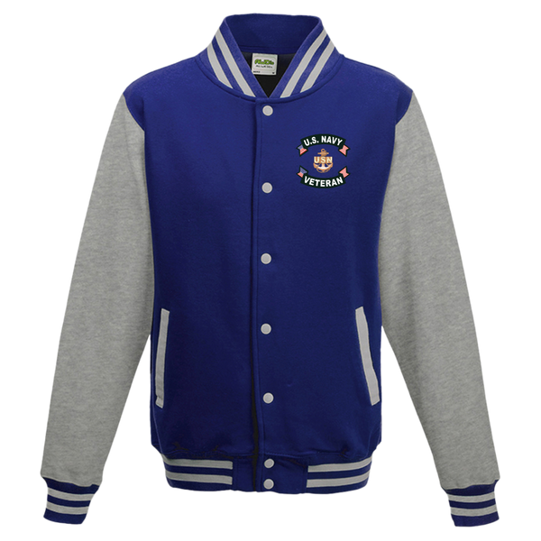 Navy Vet 1 Letterman Jacket