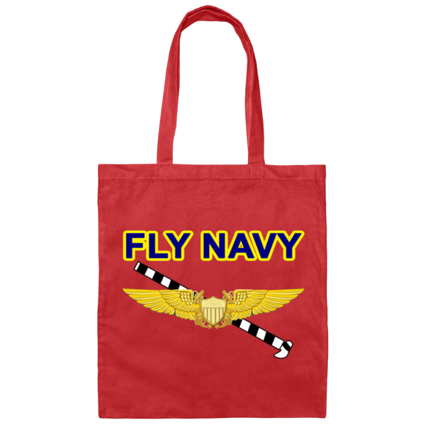 Fly Navy Tailhook 3 Canvas Tote Bag