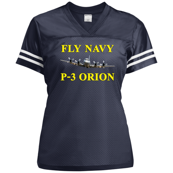 Fly Navy P-3 3 Ladies' Replica Jersey