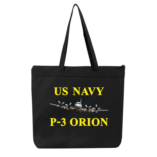 US Navy P-3 3 Melody Large Tote