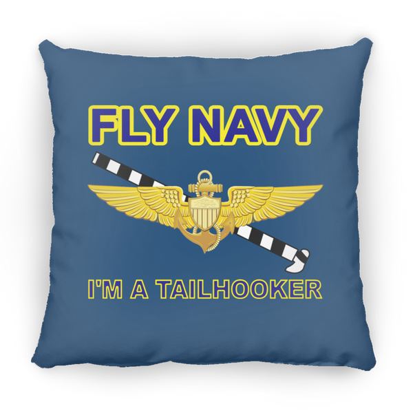 Fly Navy Tailhooker 1 Pillow - Small Square