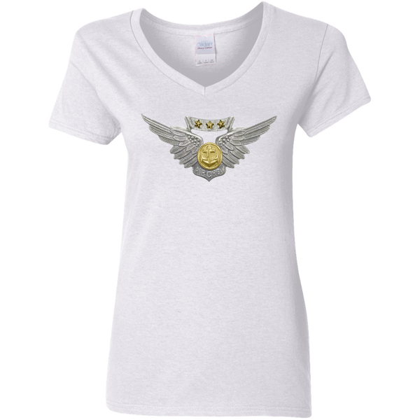 Combat Air 1 Ladies' V-Neck T-Shirt