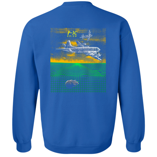 P-3C 2 Fly Aviator Crewneck Pullover Sweatshirt