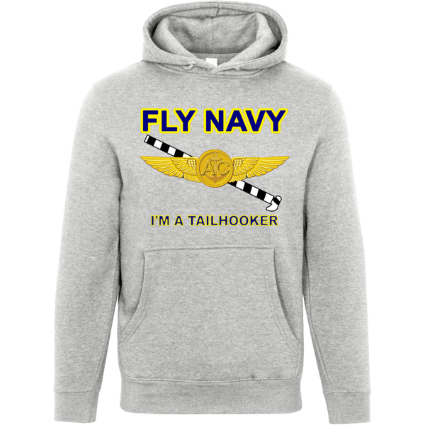 Fly Navy Tailhooker 2 Lane Seven Unisex Premium Hoodie