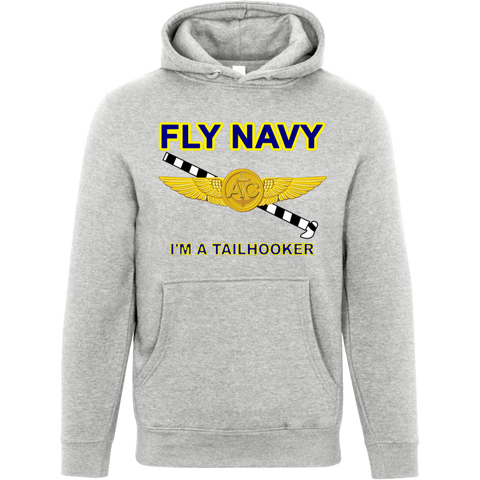 Fly Navy Tailhooker 2 Lane Seven Unisex Premium Hoodie