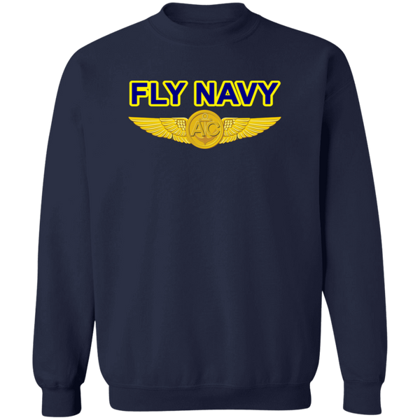 Fly Navy Aircrew Crewneck Pullover Sweatshirt