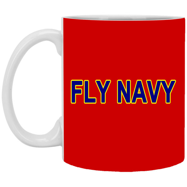 Fly Navy 2 Mug - 11oz