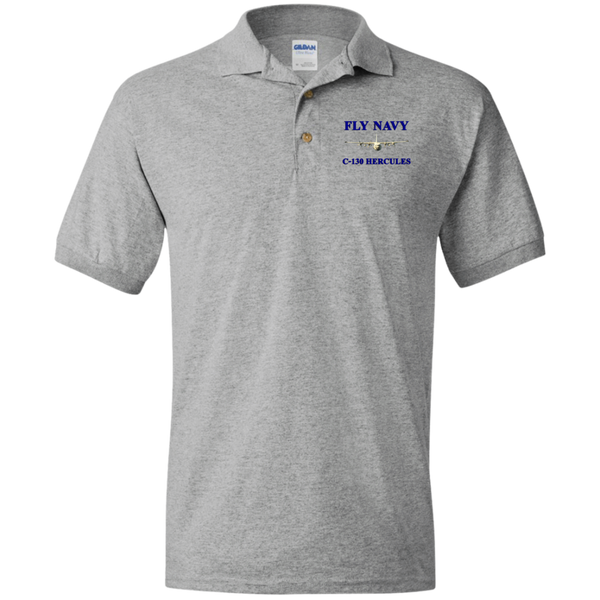 Fly Navy C-130 1 Jersey Polo Shirt