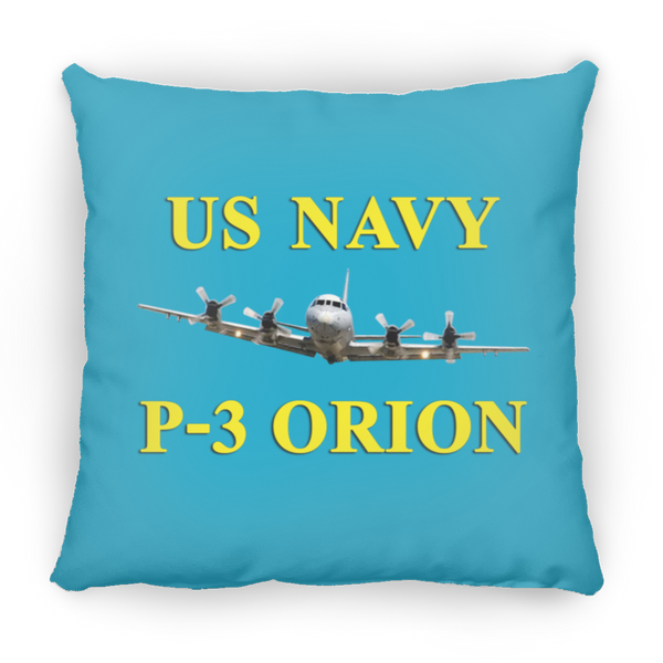 US Navy P-3 3 Pillow - Medium Square