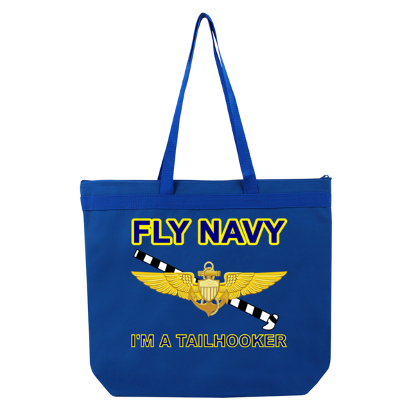 Fly Navy Tailhooker 1 Melody Large Tote