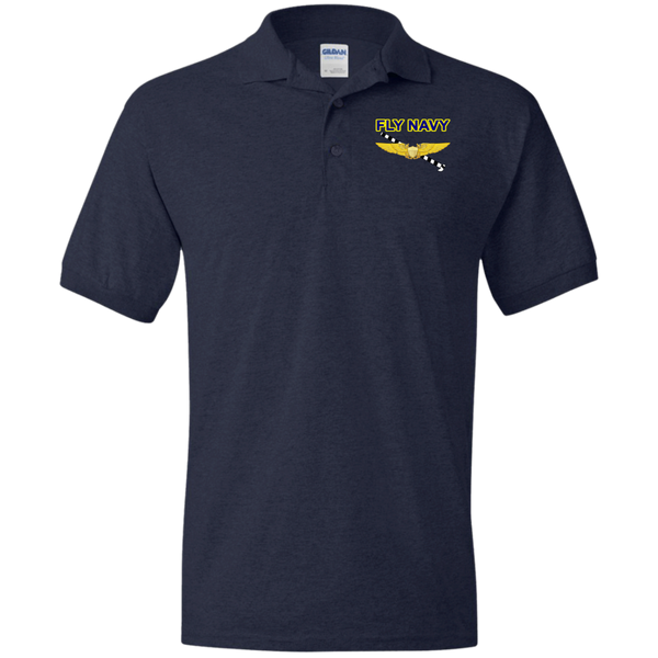 Fly Navy Tailhook 3 Jersey Polo Shirt