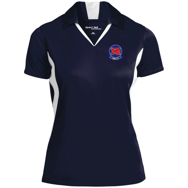 VAW 117 3 Ladies' Colorblock Performance Polo