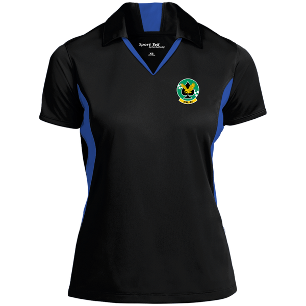 HSL 34 2 Ladies' Colorblock Performance Polo