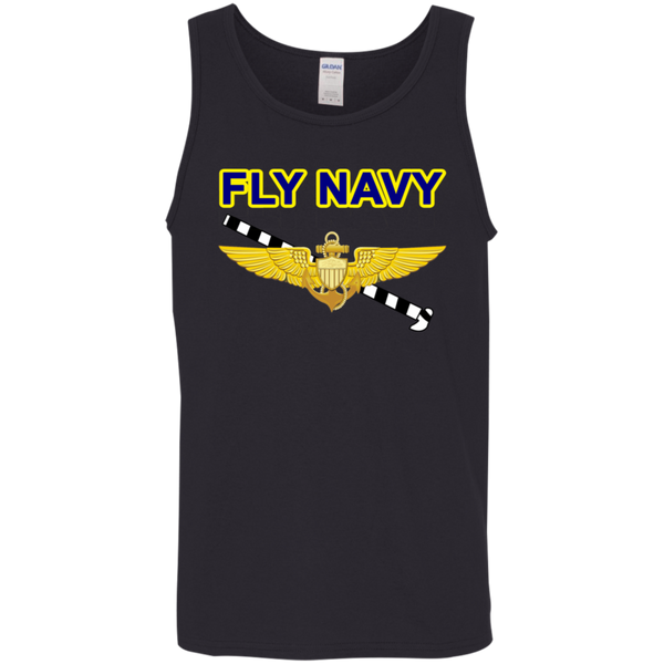 Fly Navy Tailhook 1 Cotton Tank Top