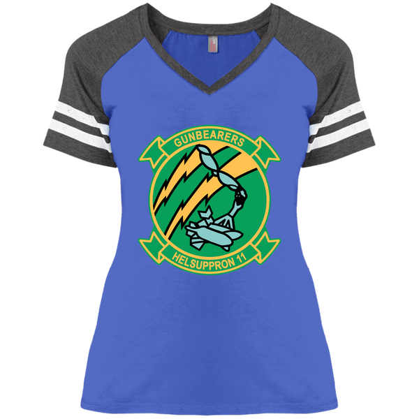 HC 11 2 Ladies' Game V-Neck T-Shirt