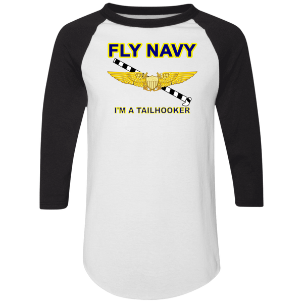 Fly Navy Tailhooker 3 Colorblock Raglan Jersey