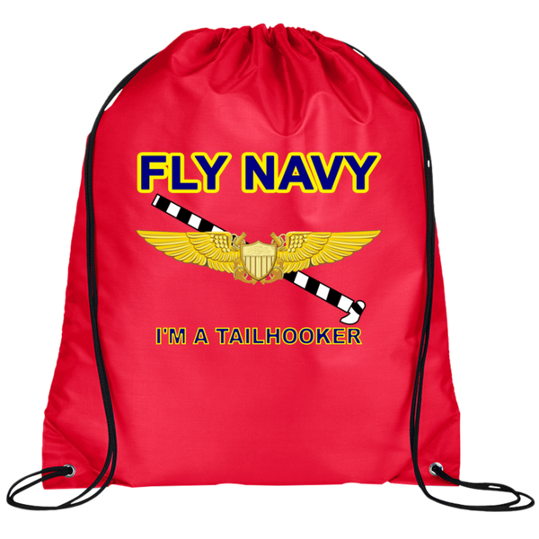 Fly Navy Tailhooker 3 Drawstring Cinch Backpack