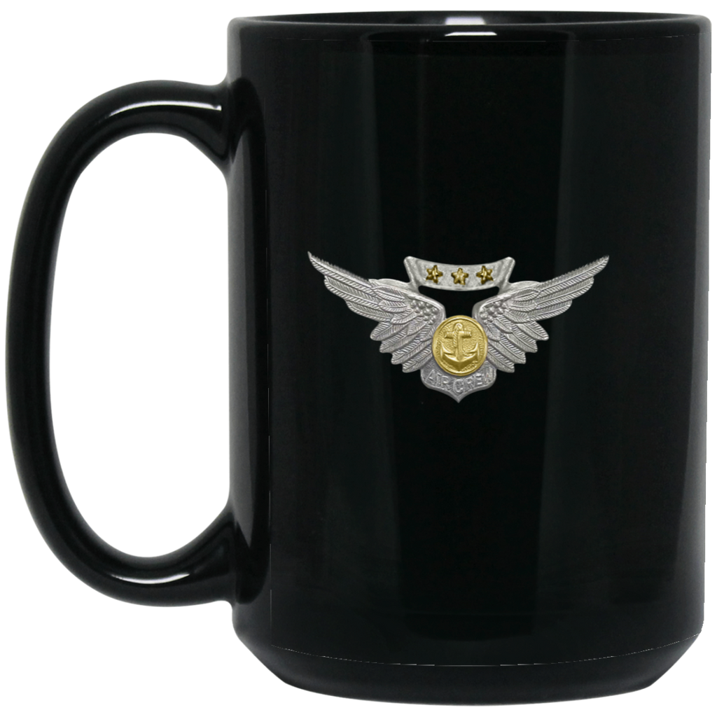 Combat Air 1 Black Mug - 15oz