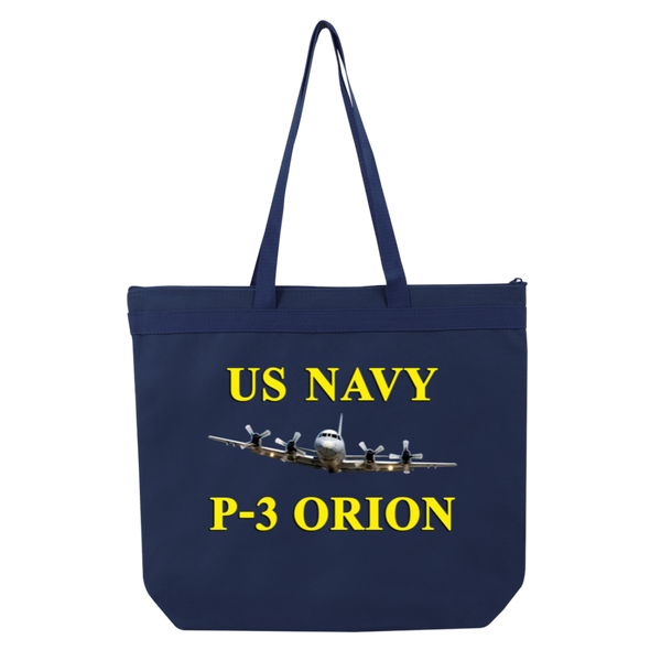 US Navy P-3 3 Melody Large Tote