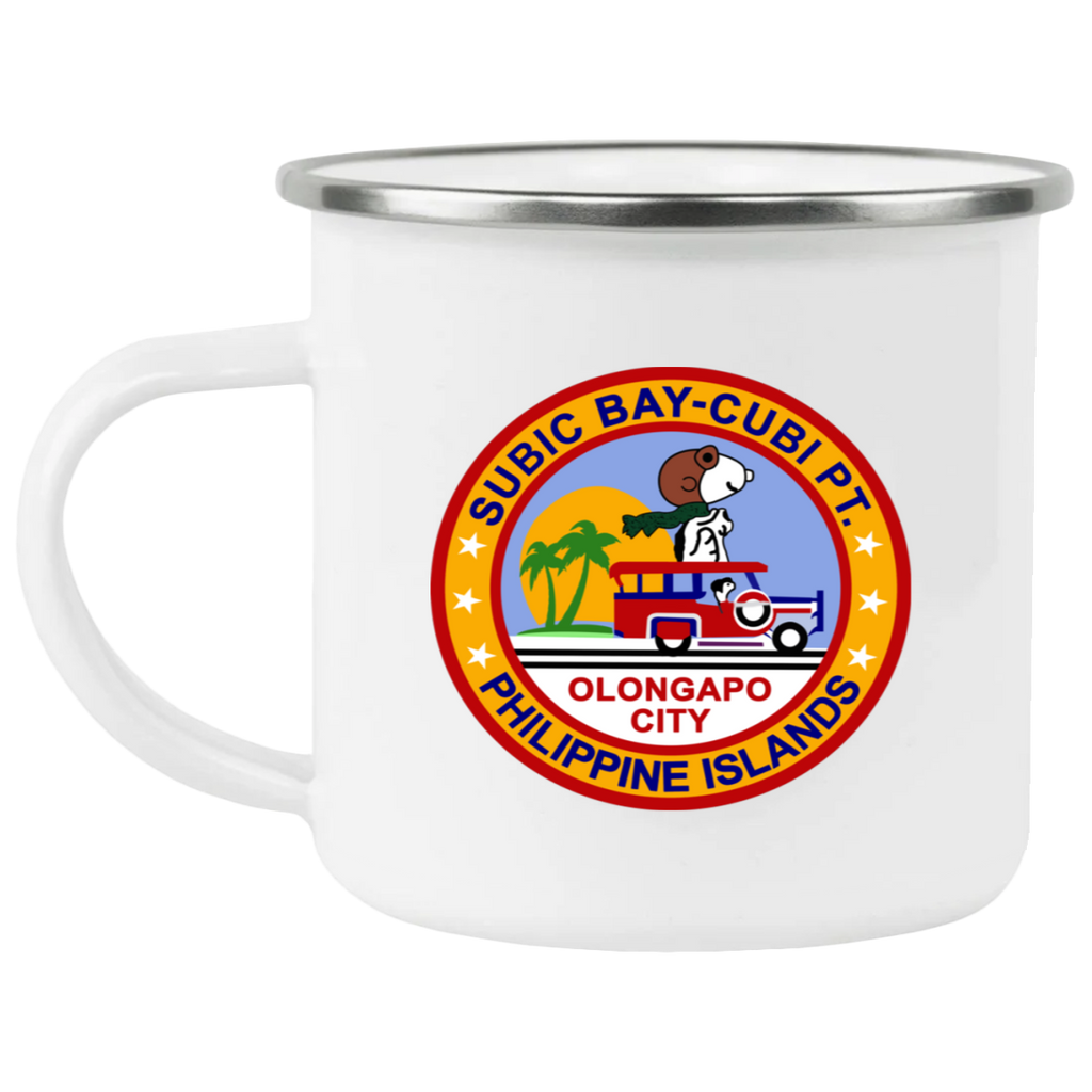 Subic Cubi Pt 01 Enamel Camping Mug