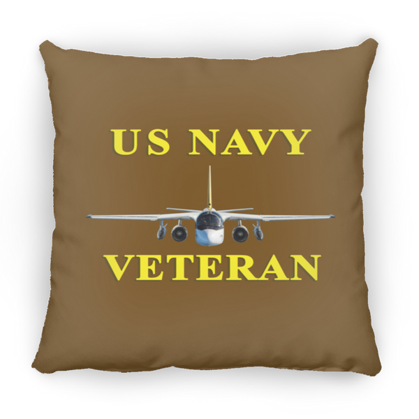 Navy Vet 3 Pillow - Medium Square