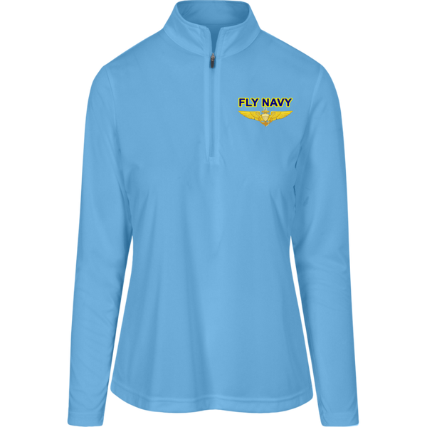 Fly Navy Aviator Team 365 Ladies' Zone Quarter Zip