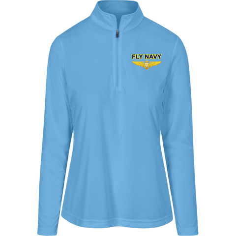 Fly Navy Aviator Team 365 Ladies' Zone Quarter Zip