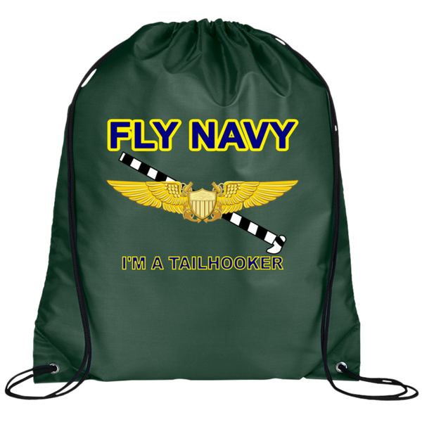 Fly Navy Tailhooker 3 Drawstring Cinch Backpack