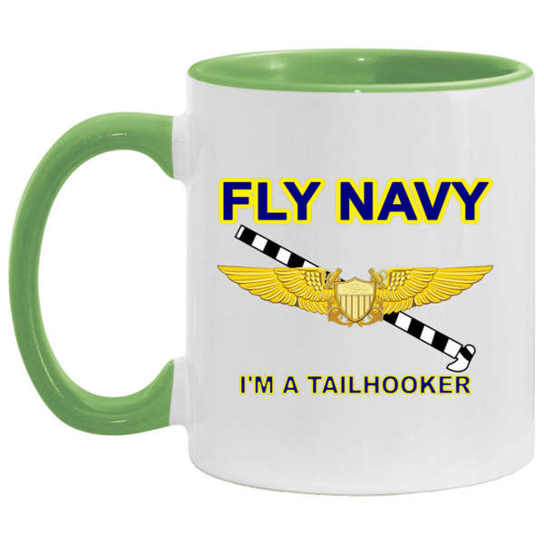 Fly Navy Tailhooker 3 Accent Mug - 11oz