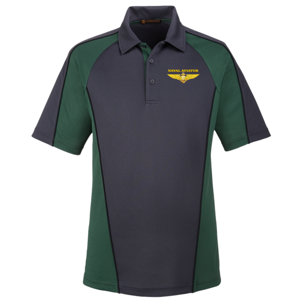 Aviator 2 Harriton Colorblock Polo