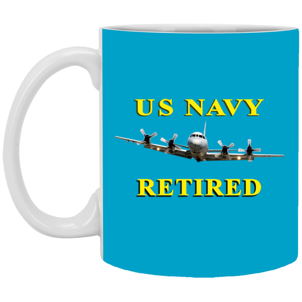 Navy Retired 1 Mug - 11oz