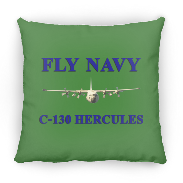 Fly Navy C-130 1 Pillow - Large Square