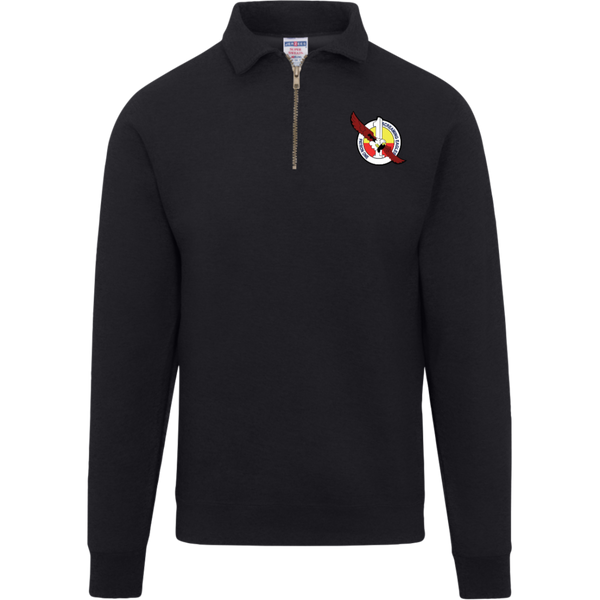 VP 01 1 Jerzees Fleece Quarter Zip Pullover