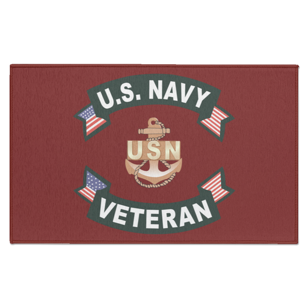 Navy Vet 1 Indoor Doormat