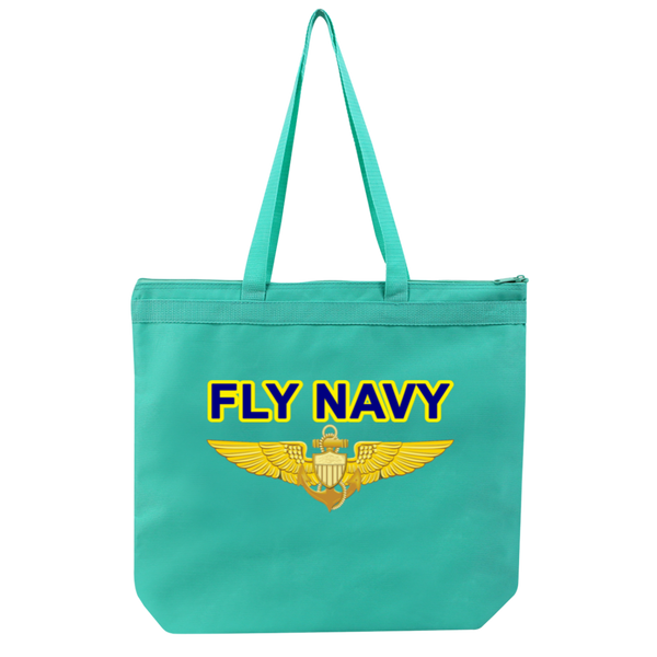 Fly Navy Aviator Melody Large Tote