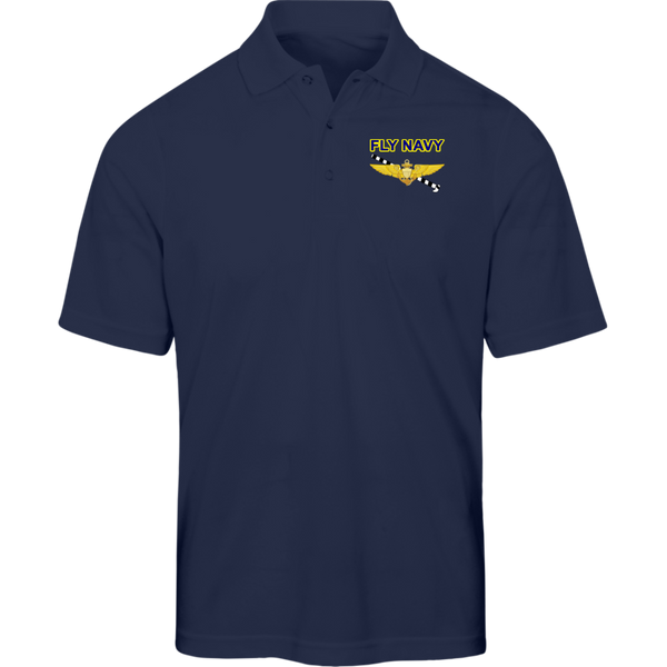 Fly Navy Tailhook 1 Core 365 Pique Polo