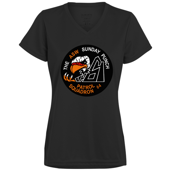 VP 64 1 Ladies’ Moisture-Wicking V-Neck Tee