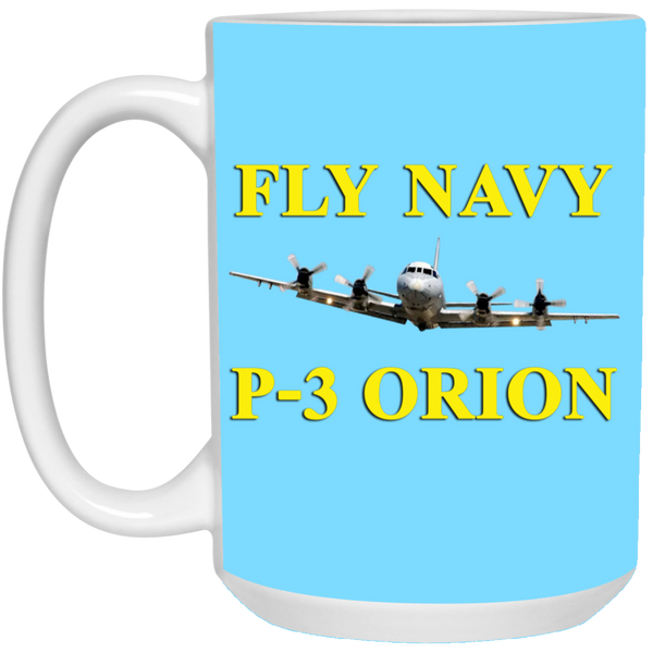 Fly Navy P-3 3 Mug - 15oz