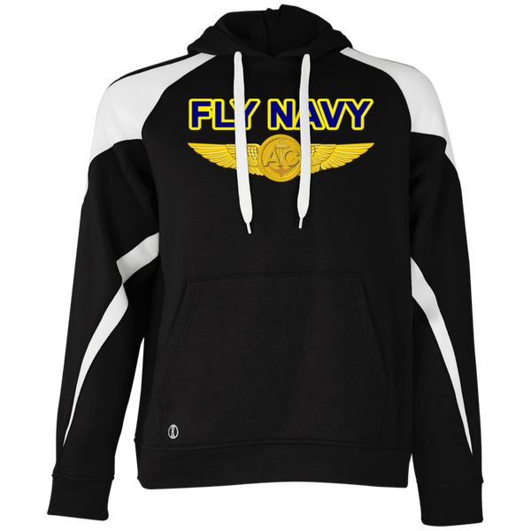 Fly Navy Aircrew Athletic Colorblock Fleece Hoodie