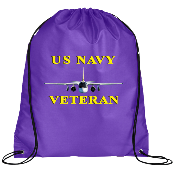 Navy Vet 3 Drawstring Cinch Backpack