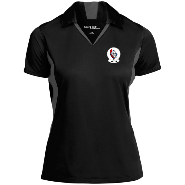 VA 34 1 Ladies' Colorblock Performance Polo